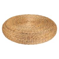 Atmosphera Vloerkussen Sahara - naturel - jute/katoen - 55 x 15 cm - Extra dik grond zitkussen