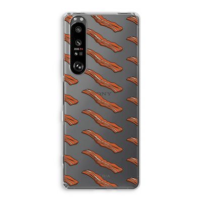 Bacon to my eggs #2: Sony Xperia 1 III Transparant Hoesje