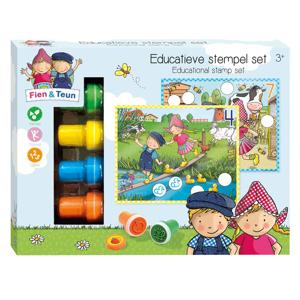 Bambolino Toys Fien & teun educatieve stempelset