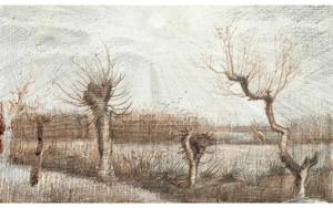 Goossens Schilderij Vincent Van Gogh, 70 x 118 cm