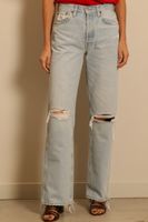 re/done Re/Done - jeans - 90S High Rise Loose - nu disco destroy