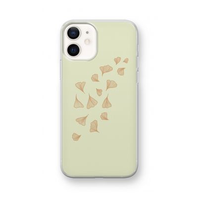 Falling Leaves: iPhone 12 mini Transparant Hoesje