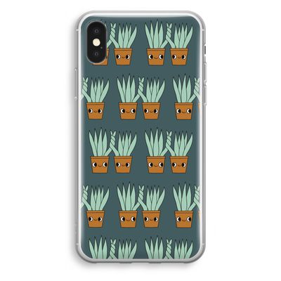 Sansevieria: iPhone XS Transparant Hoesje