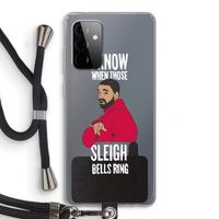 Sleigh Bells Ring: Samsung Galaxy A72 5G Transparant Hoesje met koord