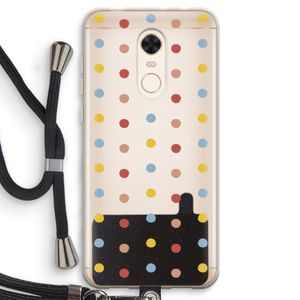 Bollen: Xiaomi Redmi 5 Transparant Hoesje met koord