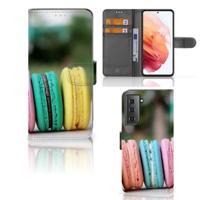 Samsung Galaxy S21 | Book Cover | Macarons