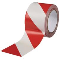 Rocol RS56016 RS56016 Markeringstape EasyTape Rood, Wit (l x b) 33 m x 75 mm 1 stuk(s)