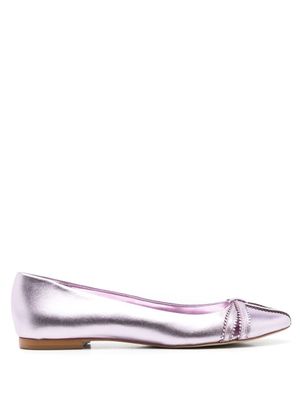 Sarah Chofakian ballerines Pati en cuir - Rose