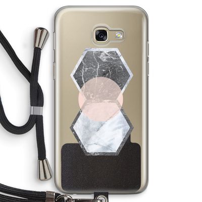 Creatieve toets: Samsung Galaxy A5 (2017) Transparant Hoesje met koord