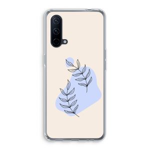 Leaf me if you can: OnePlus Nord CE 5G Transparant Hoesje