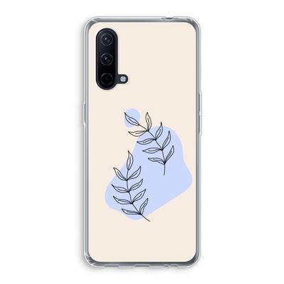 Leaf me if you can: OnePlus Nord CE 5G Transparant Hoesje