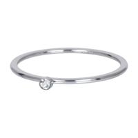 iXXXi Vulring 1 mm Blond Flare 1 Stone Crystal Zilver
