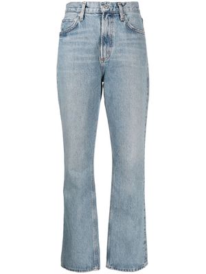 AGOLDE jean évasé à taille haute - Bleu