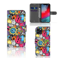 Apple iPhone 11 Pro Wallet Case met Pasjes Punk Rock