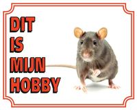 Ratten Waakbord - Dit is mijn hobby - thumbnail