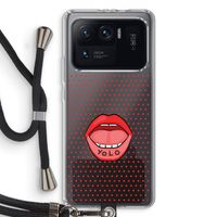 Yolo Denise: Xiaomi Mi 11 Ultra Transparant Hoesje met koord