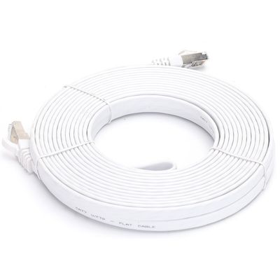 Netwerkkabel - Internetkabel - Patchkabel - Aigi Hatro - Cat7 UTP Kabel RJ45 - 10 Meter - Koper - Wit