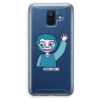 Zwaai: Samsung Galaxy A6 (2018) Transparant Hoesje