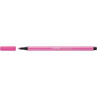 STABILO Pen 68, premium viltstift, neon roze, per stuk