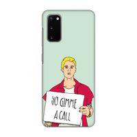 Gimme a call: Volledig geprint Samsung Galaxy S20 Hoesje