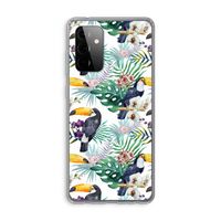 Tukans: Samsung Galaxy A72 Transparant Hoesje Tukans: Samsung Galaxy A72 Transparant Hoesje