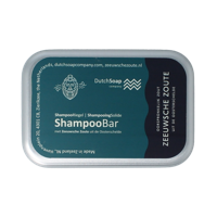 Zeeuwsche Zoute Shampoo bar in aluminium travel case 1 Stuks