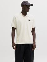 Jack & Jones Jjdaytona Polo Ss Poloshirts 4979281 Antique White Melange
