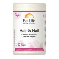 Be-Life Hair & Nail Voedingssupplement Haar en Nagels 90 Tabletten - thumbnail