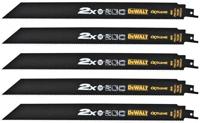 DeWALT DT2409L Reciprozaagblad Toughcoat 2x BIM 305mm 5st
