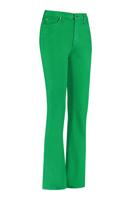 Elvira col denim trousers - apple green - 07095