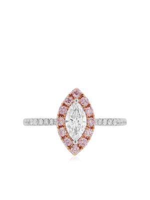 HYT Jewelry bague Argyle Pink en or 18ct sertie de diamants - Rose