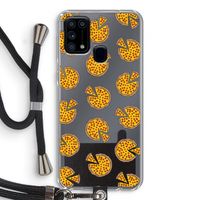 You Had Me At Pizza: Samsung Galaxy M31 Transparant Hoesje met koord