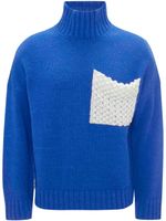 JW Anderson pull à col roulé - Bleu