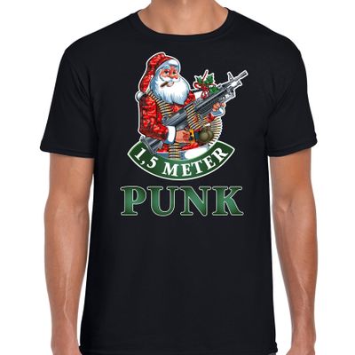 Fout Kerstshirt / outfit 1,5 meter punk zwart voor heren Fout Kerstshirt / outfit 1,5 meter punk zwart voor heren