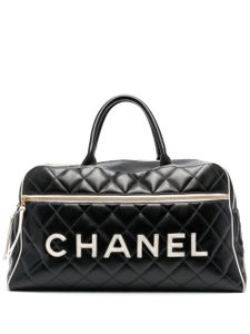 CHANEL Pre-Owned sac fourre-tout à matelassage losanges (1994-1996) - Noir