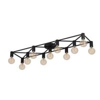 EGLO Speke Plafondlamp - E27 - 156 cm - Zwart