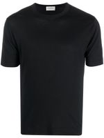 John Smedley t-shirt en coton - Noir