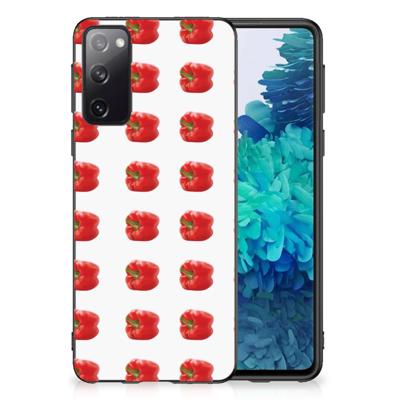 Samsung Galaxy S20 Silicone Case Paprika Red