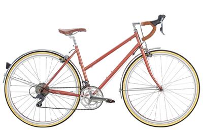 6KU Helen 16-Versnellingen Stadsfiets - Rose Gold 6KU Helen 16-Versnellingen Stadsfiets - Rose Gold