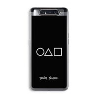 Squid Game: Samsung Galaxy A80 Transparant Hoesje