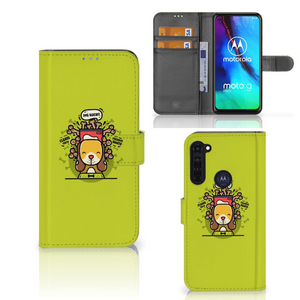 Motorola Moto G Pro Leuk Hoesje Doggy Biscuit