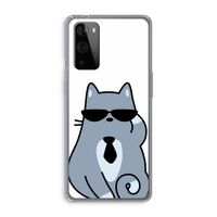 Cool cat: OnePlus 9 Pro Transparant Hoesje