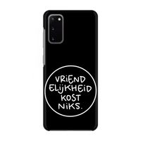 Vriendelijkheid: Volledig geprint Samsung Galaxy S20 Hoesje