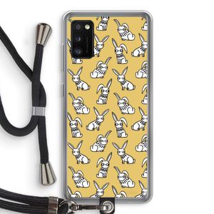 Haas: Samsung Galaxy A41 Transparant Hoesje met koord