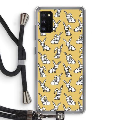 Haas: Samsung Galaxy A41 Transparant Hoesje met koord