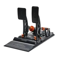 Asetek Simsports Forte™ Sim Racing Pedals Brake and Throttle