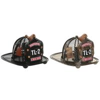 Bureaulamp Home ESPRIT Zwart Gouden 220 V (2 Stuks)