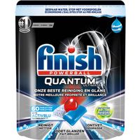 Finish - Quantum Ultimate - Active Blue - Ontvetter - Vaatwastabletten - 60 Stuks - thumbnail