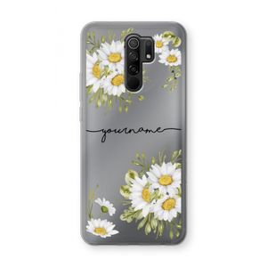 Daisies: Xiaomi Redmi 9 Transparant Hoesje