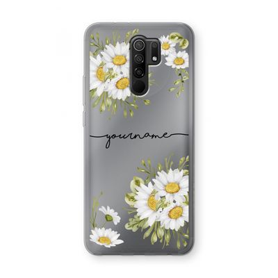 Daisies: Xiaomi Redmi 9 Transparant Hoesje